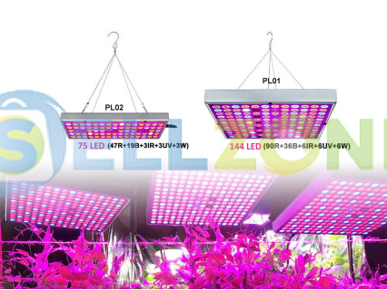 Δύο μοντέλα Κρεμαστού Grow Light με LED για γρήγορη ανάπτυξη φυτών - PL01 PL02